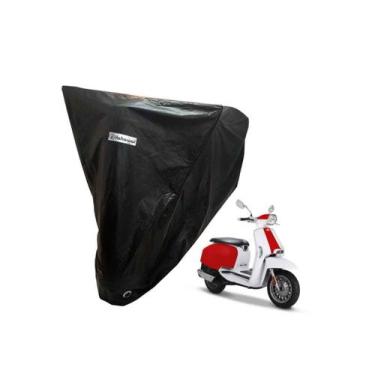 Imagem de Capa Cobrir Moto Chuva Sol Forrada Lambreta - Kahawai Capas Impermeáve