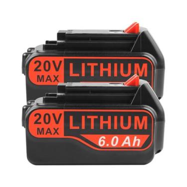 Imagem de Substituição da bateria Futurebatt 20V 6.0Ah para Black+Decker pacote 