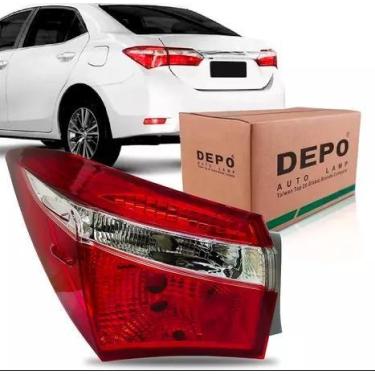 Imagem de Lanterna Traseira Canto Corolla  / 15 a 17  Lado Esquerdo (Motorista) 