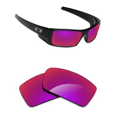 Imagem de Alphax Lentes de substituição polarizadas e polarizadas Midnight Sun para Oakley Gascan OO9014