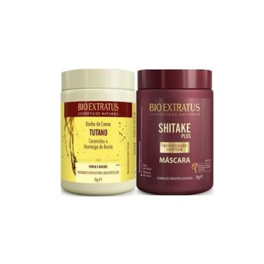 Imagem de Kit Máscaras Tutano + Shitake Plus 1 Kg - Bio Extratus