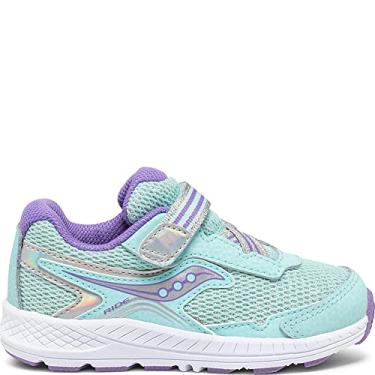 Imagem de Saucony Tênis infantil unissex Ride 10 Jr, Turquesa, 10.5 Little Kid