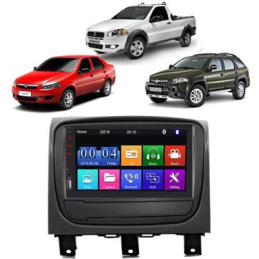 Imagem de Kit Multimídia Mp5 Palio Strada Siena 2012 2013 2014 2015 2016 2017 20