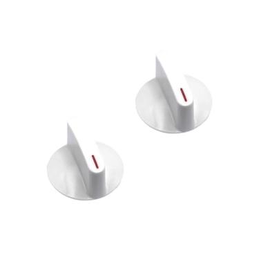 Imagem de 2 peças WH1X2721 de substituição de botão de secadora compatíveis com Hotpoint NISR333DTBWW NISR333DTCWW GE DBL333EA0AA DBL333EA0WW DBL333EA1WW DBL333EY0AA máquina de secar