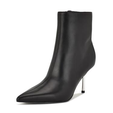 Imagem de Nine West Bota feminina Narend cano médio, Couro preto 001, 40