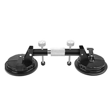 Imagem de lvifloae Conjunto de guia de costura de pedra com ventosa ajustável de dupla costura a vácuo, ferramenta de fixação de lacuna de piso, tensão, nivelador de bancada, instalação de bancada para piso de