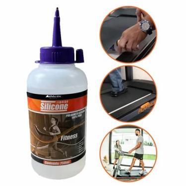 Imagem de Silicone Lubrificante Líquido Athletic 250ml Para Esteiras Bikes e Equ