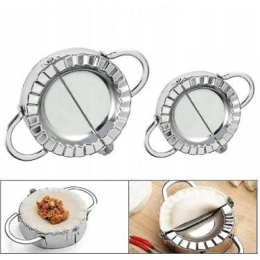 Imagem de Conjuntos de panelas Bolinho de Massa de Aço Inoxidável Fazendo Bolinh