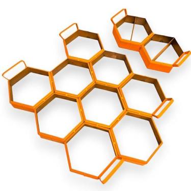 Imagem de Forma de Aço para piso Sextavado 20x4 Chapa 18 1.2mm Lajotinha - FLI C