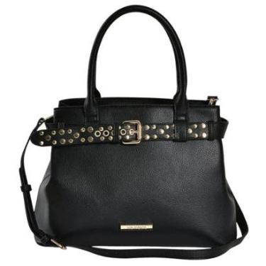 Imagem de Bolsa Feminina Tote bag Via Marte B2-702 Preto-Feminino