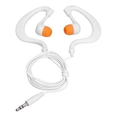 Imagem de AUNMAS Fones de Ouvido de Nadação de Plugue de 3,5 Mm Com Base Premium, para Surfar, Ciclismo, IP68, 4 X Substituir Tampões para Os Ouvidos (Laranja branca)