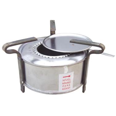 Imagem de Fogareiro Portatil Espiriteira Alcool Camping Camper Rechaud