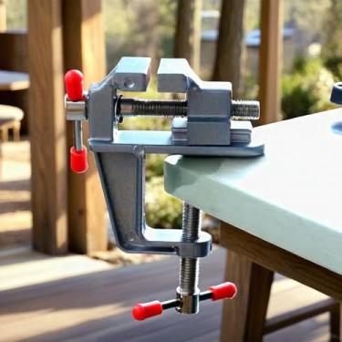 Imagem de Mini torno de passatempo de precisão pequeno torno de bancada kit de ferramentas de reparo de joias artesanais multiuso torno de bancada de trabalho