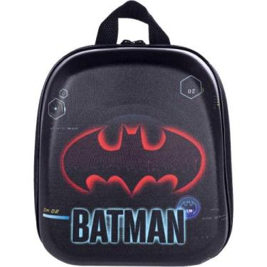 Imagem de Mochila Infantil Batman Pequena - Maxtoy