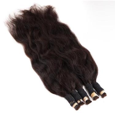 Imagem de Cabelo Humano 65cm 100 Gramas Liso Levemente Ondulado - mhair