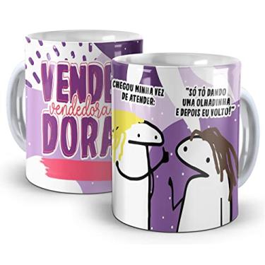 Imagem de Caneca Cêramica Vendedora - Profissões