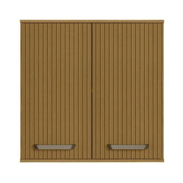 Imagem de Armario Aereo 2 Portas 80 Cm Cria 12597 Freijo Ripado Pln - MILANI MOV