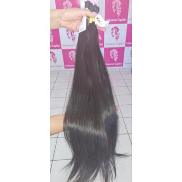 Imagem de Cabelo humano brasileiro 65cm a 69cm 100g - Universo capilar 