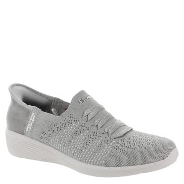 Imagem de Skechers Tênis feminino sem cadarço Arya-Swiftly Hands Free, Cinza, 35