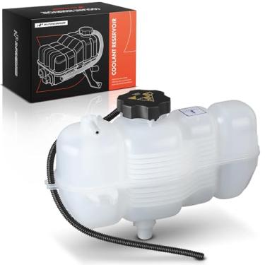 Imagem de A-Premium Reservatório de recuperação de transbordamento de refrigerante do motor [com tampa e mangueira] Compatível com Jeep KL Series Cherokee 2019 2020 2021 2022, 3.2L
