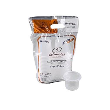 Imagem de Pote E Tampa Redondo G310 25un 350ml Galvanotek