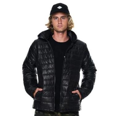 Imagem de Jaqueta Bobojaco Puffer Nylon La'Oase Gomos com Bolsos e Capuz Removível Masculino-Masculino
