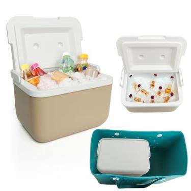 Imagem de Inserção térmica para bolsa Bogg Cooler Inserção Original X Grande Longa Duração Externa Fria, Acessório de Caixa de Gelo Rígida.