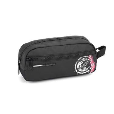 Imagem de Estojo Duplo Juvenil Masculino Red Nose Organizador Espaçoso - Seanite