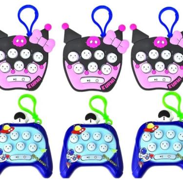 Imagem de 20 Pop It Eletronico Brinquedo Anti Stress Sensorial Relaxante Divertido para Crianças Jogo De Apertar Pop Fidget Toys