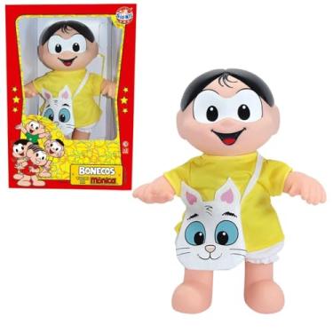 Imagem de Boneca Magali + Bolsa do Mingau Turma da Mônica 35cm SidNyl