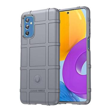 Imagem de IDEWEI Capa para Samsung Galaxy M52 5G, fibra de carbono refinada, anti-queda, anti-impressões digitais, proteção integral. A capa do telemóvel é compatível com Samsung Galaxy M52 5G