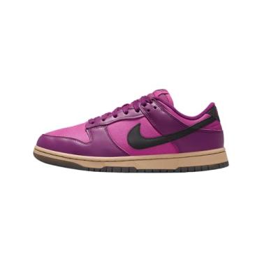 Imagem de Nike Tênis feminino Dunk Low (FZ2552-500, viotech/fúcsia quente/cáqui/preto), Viotech/fúcsia quente/cáqui/preto, 39