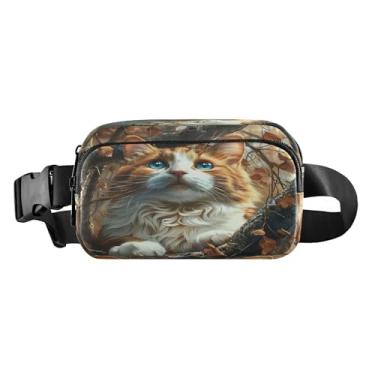 Imagem de CEBUGI Pochetes de caminhada para homens e mulheres, pochetes resistentes à água com cinto ajustável para treino, viagem, corrida