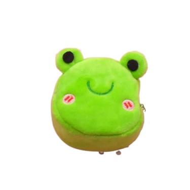 Imagem de Linda bolsa de moedas de desenho animado pequena carteira fofa com pingente de sapo animal galinha bolsa de moedas de pelúcia (pintinho)