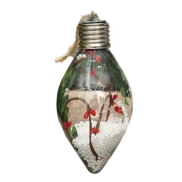 Imagem de Enfeites De Bolas De Natal,Decoração Pendente Iluminada de 13 Centímetros | Enfeite De Árvore | Decoração Para Casa Interior Festas De Feriado Inverno Janela Parede Exposição