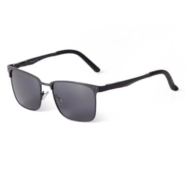 Imagem de HCHES Óculos de Sol Masculino UV400 Polarizados Moda Feminina para Dirigir (1)