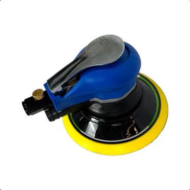 Imagem de Lixadeira Orbital 6 Polegadas Pneumática Aspiração Para Trabalhos Acab