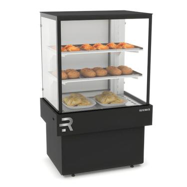 Imagem de Expositor Estufa Vanguard Plus Cvpq-750 Preto Led 220V - Refrimate