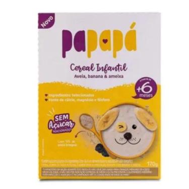 Imagem de Cereal infantil aveia banana ameixa caixa 170g papapa