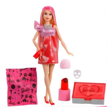 Imagem de Barbie Party Unboxed Glam Party com 10 surpresas JFY68 - Mattel