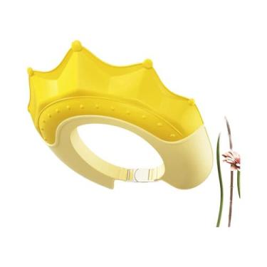 Imagem de Touca De Banho Ajustável Para Bebês, Impermeável, Com Desenho Animado,