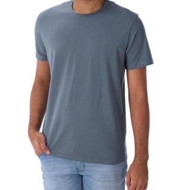 Imagem de Camiseta Manga Curta Básica Slim Ogochi Masculina 006490001 Cinza-Masculino