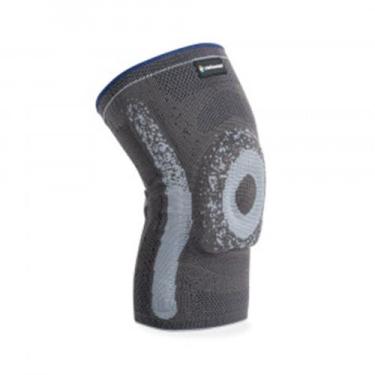 Imagem de Joelheira Knit Ortho Care Dellamed, Cinza Chumbo, P