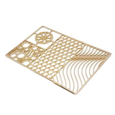 Imagem de Placa de Carimbo de Cubo de Gelo, Acessórios de Barman de Carimbo de Mofo de Molde de Uísque para Coquetel de Uísque, chá, café (C03)