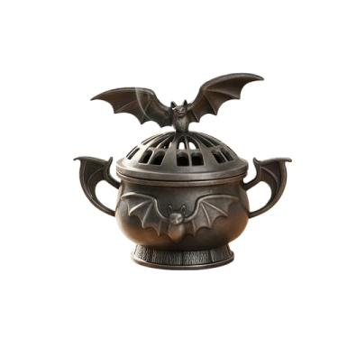 Imagem de Queimador de incenso de metal com mini cone