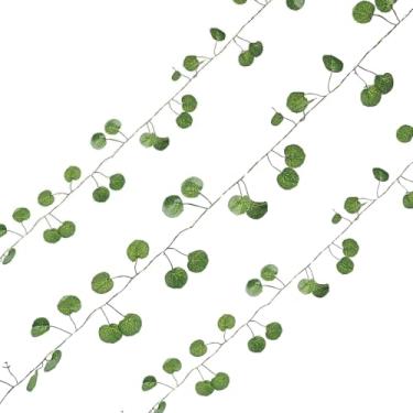 Imagem de Fun Express Luzes de corda de guirlanda de eucalipto - 3 peças