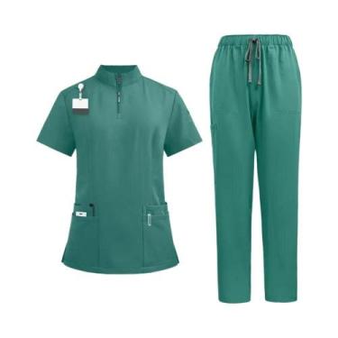 Imagem de Uniformes De Trabalho Para Enfermeiras Veterinárias Femininas, Roupas 