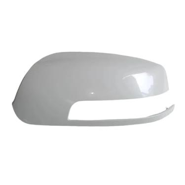 Imagem de Acessórios do lado esquerdo e direito Compatível com kia sorento 2009 2010 2011 2012 2013 2014 espelho retrovisor do carro capa caso escudo(Pearl White LH)