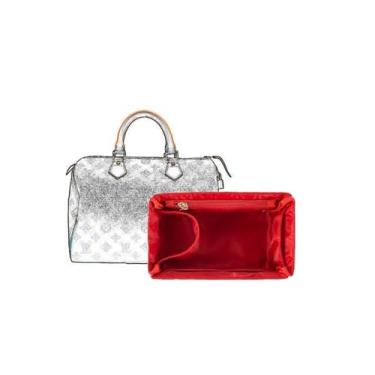 Imagem de Bolsa organizadora adequada para armazenamento de nylon Lv Speedy, bolsa organizadora de bolsa, bolsa de armazenamento e forro de carteira, Vermelho, For speedy 20