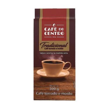 Imagem de Café do Centro a Vácuo Torrado e Moído Tradicional 500g Selo Qualidade